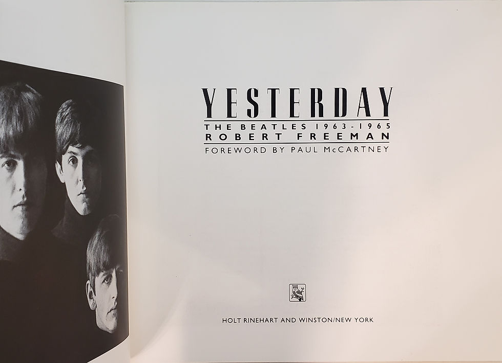 ロバートフリーマン オリジナル フォトグラフ with the Beatles ロバートフリーマン オリジナル フォトグラフ The Beatles