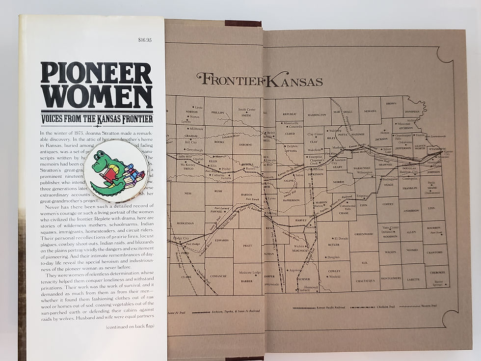 Thumbnail: Pioneer Women, Voices from the Kansas Frontier by Joanna L. Stratton