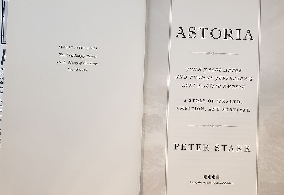 Thumbnail: ASTORIA: John Jacob Astor and Thomas Jefferson's Lost Pacific Empire