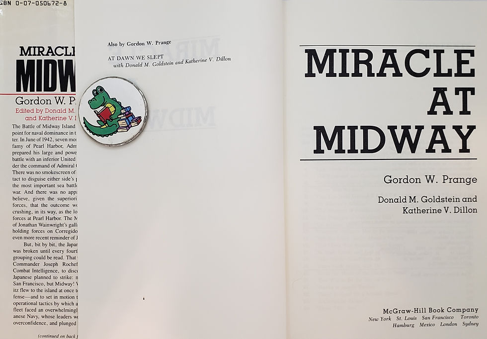 Thumbnail: MIRACLE AT MIDWAY by Gordon W. Prange