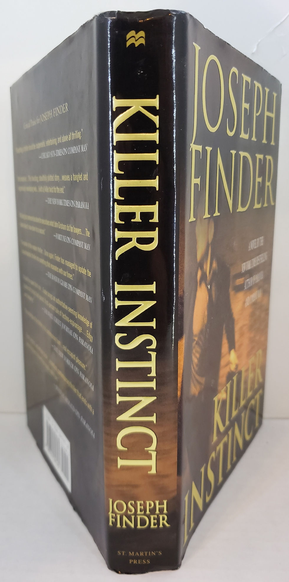 Thumbnail: KILLER INSTINCT, a novel by Joseph Finder