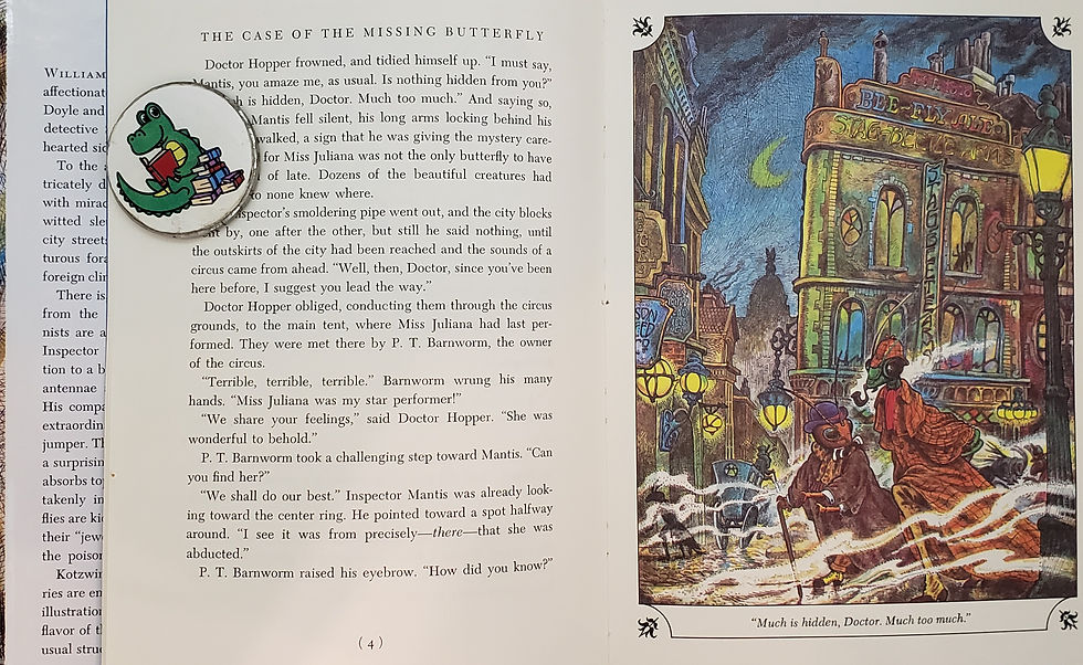 Thumbnail: Trouble in Bugland: A Collection of Inspector Mantis Mysteries by W. Kotzwinkle