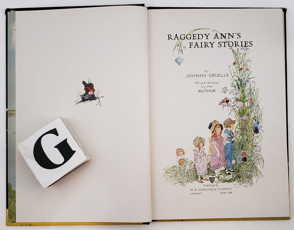 Thumbnail: RAGGEDY ANN'S FAIRY STORIES by Johnny Gruelle