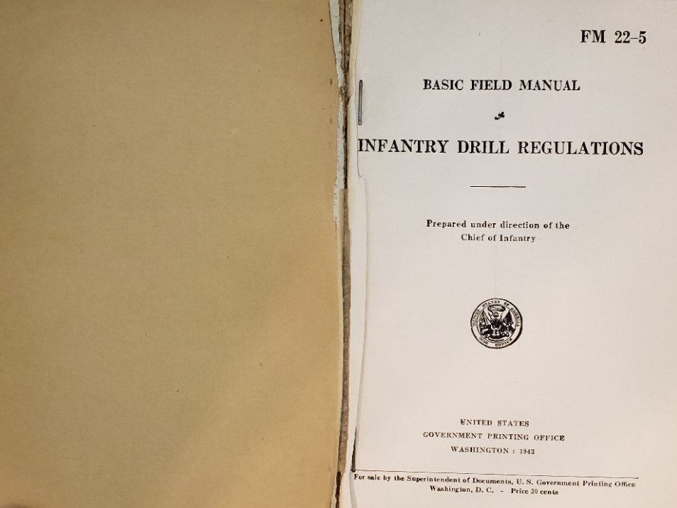 Thumbnail: INFANTRY DRILL REGULATIONS, BASIC FIELD MANUAL FM 22-5