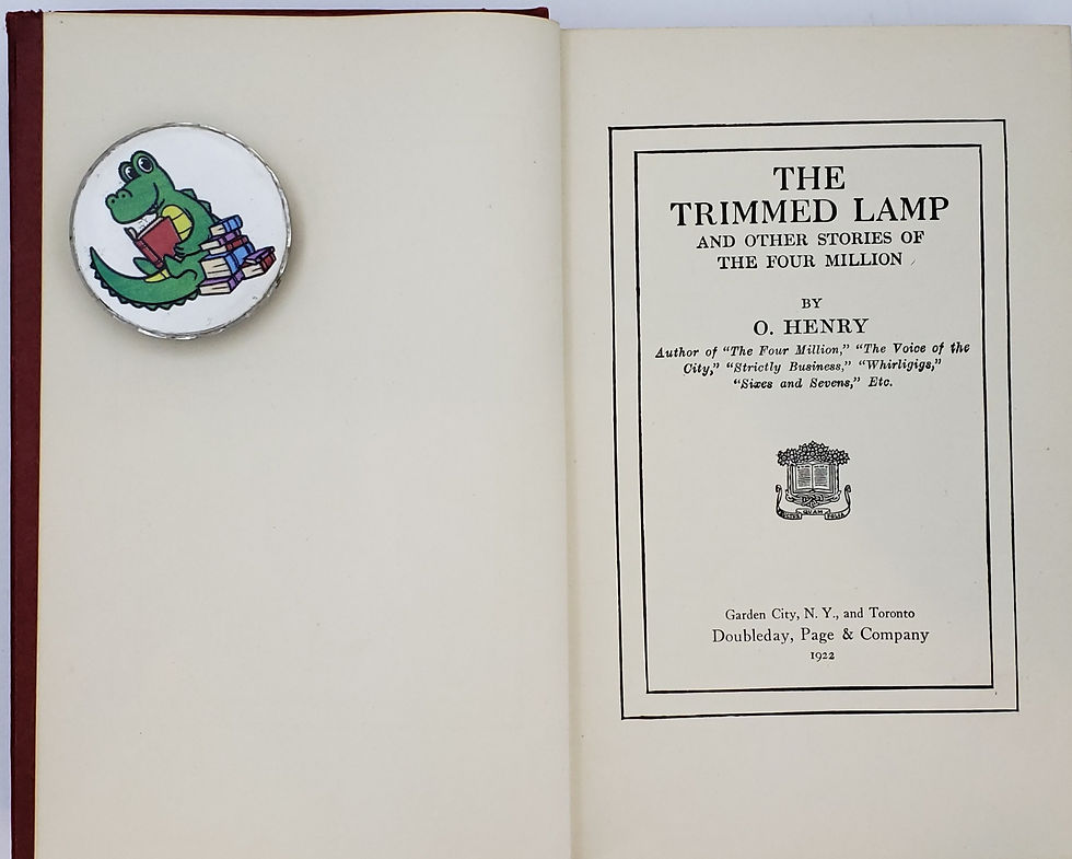 Thumbnail: THE TRIMMED LAMP and OTHER STORIES of the FOUR MILLION by O. Henry