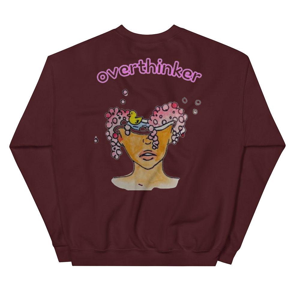 Thumbnail: Watch Me Rise Collection: Overthinker Sweatshirt