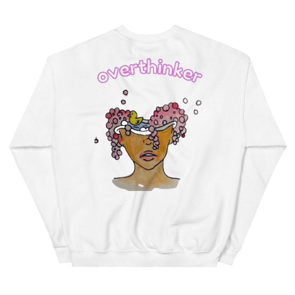 Thumbnail: Watch Me Rise Collection: Overthinker Sweatshirt