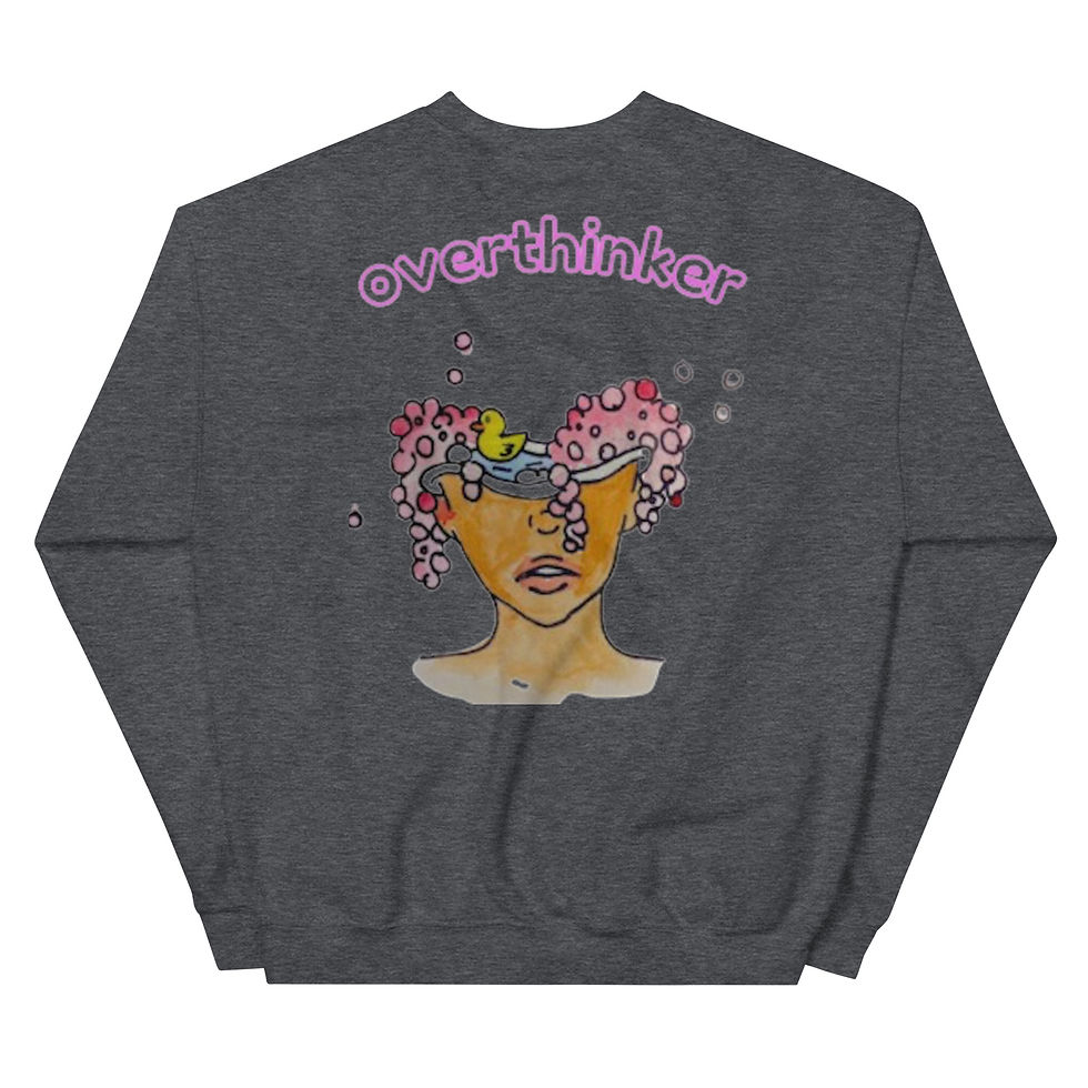 Thumbnail: Watch Me Rise Collection: Overthinker Sweatshirt