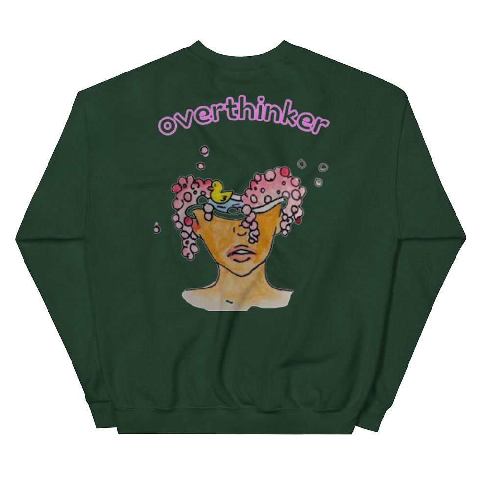 Thumbnail: Watch Me Rise Collection: Overthinker Sweatshirt