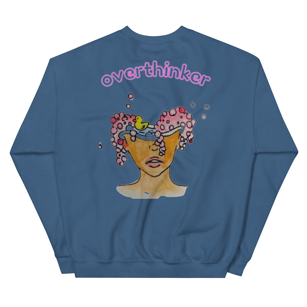 Thumbnail: Watch Me Rise Collection: Overthinker Sweatshirt