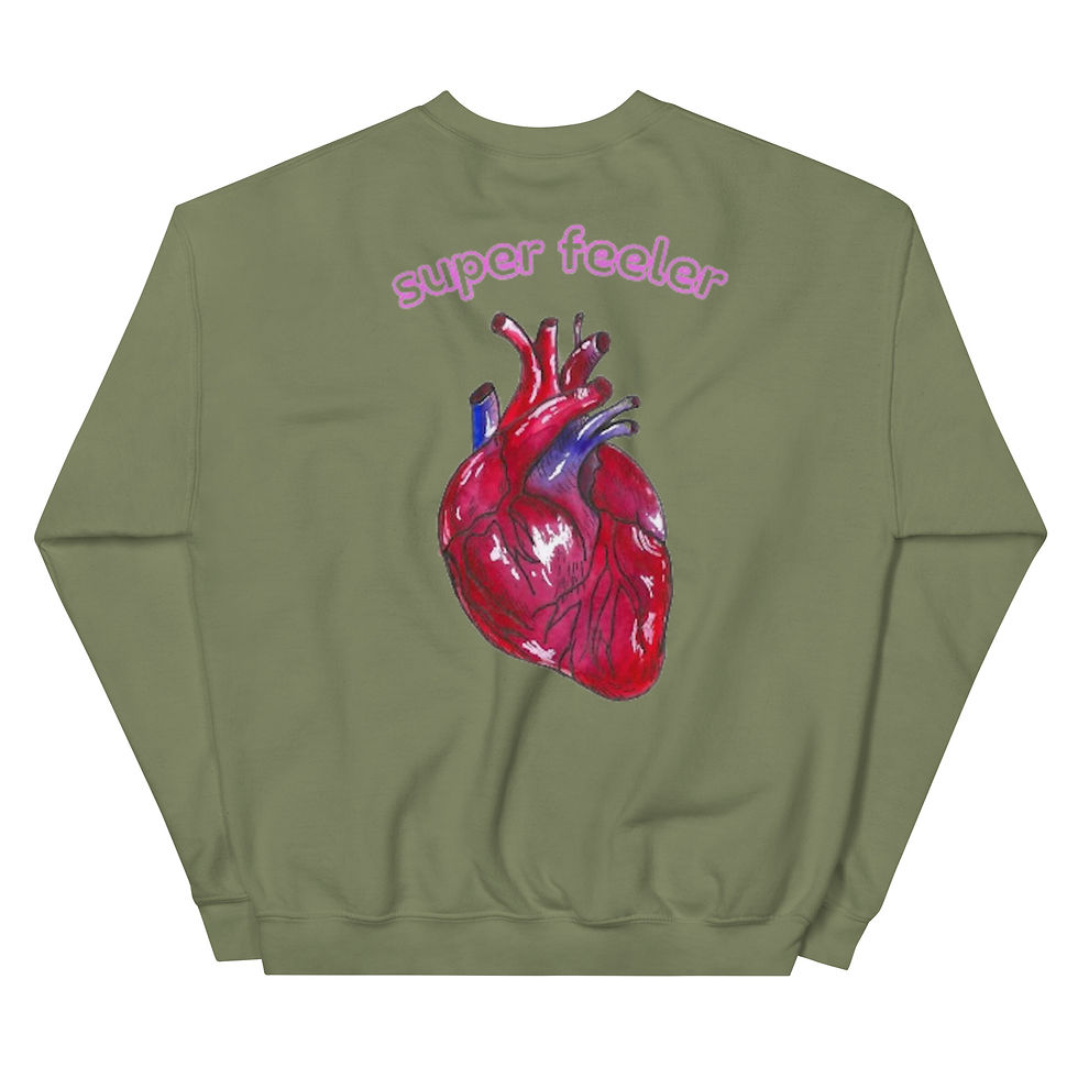 Thumbnail: Watch Me Rise Collection: Super Feeler Sweatshirt