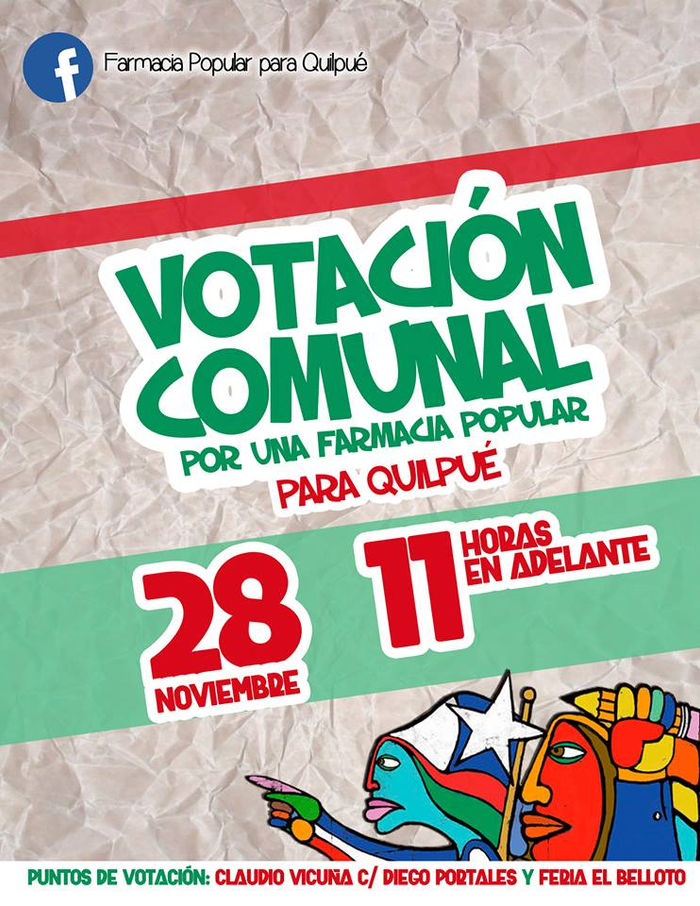 Votación por una Farmacia Popular para Quilpué.