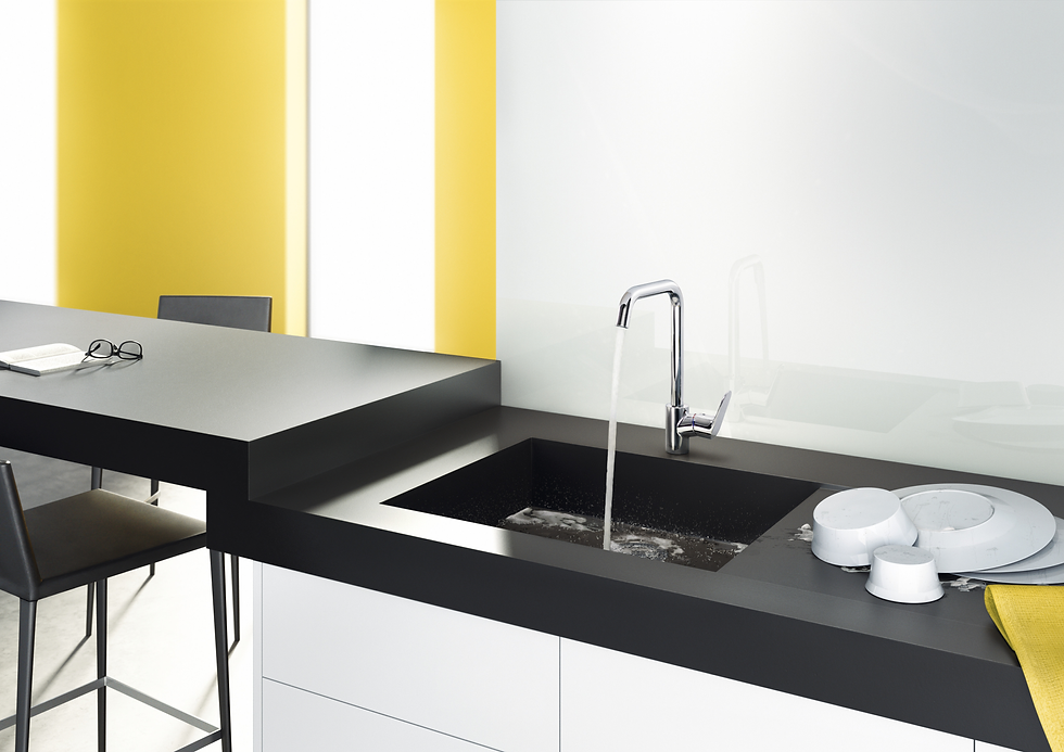 Miniatura: Hansgrohe Focus M41 Torneira de Cozinha Monocomando 260 1Jato Cromado