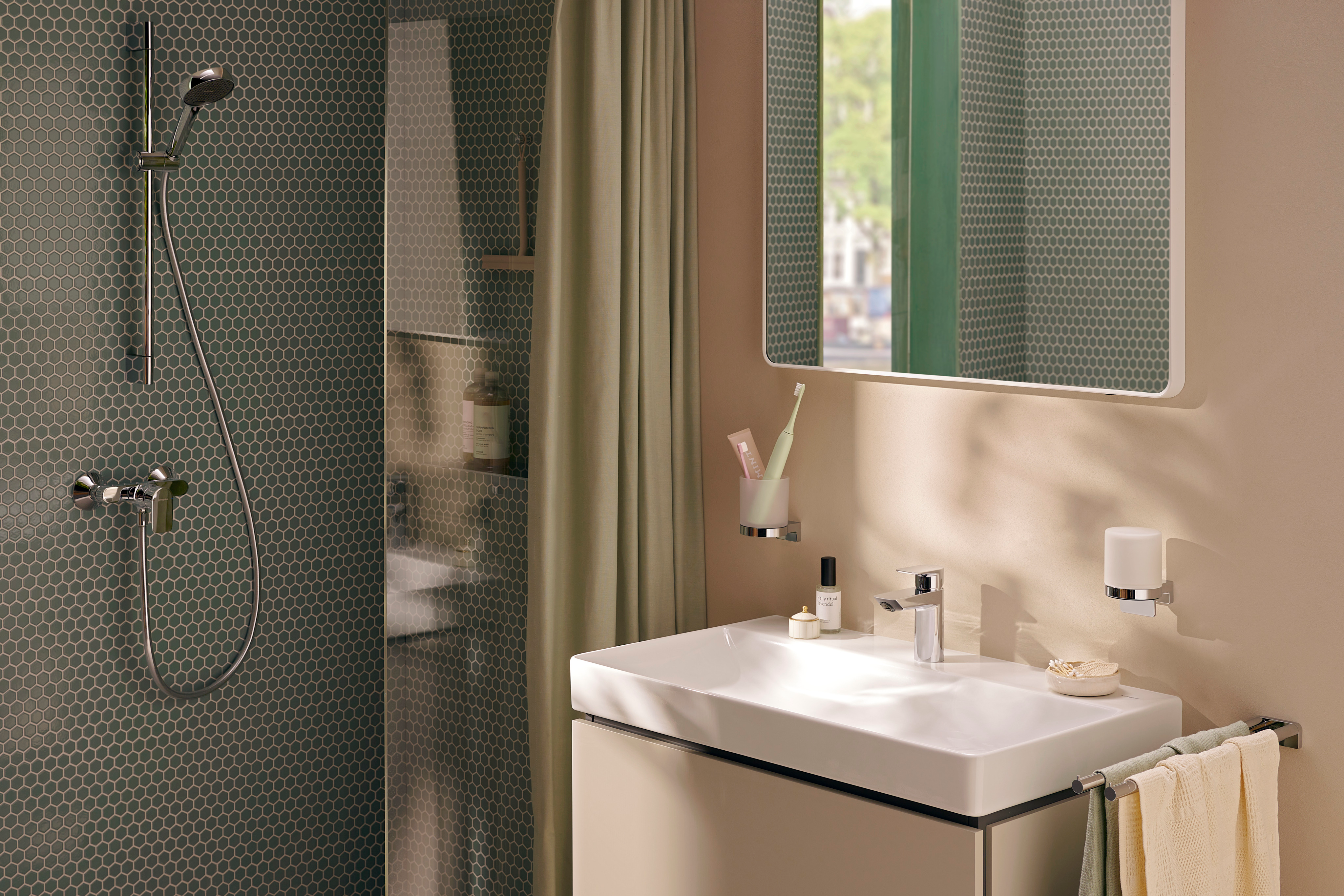 Hansgrohe Xelu Q Lavatório 800x480mm Branco Brilhante
