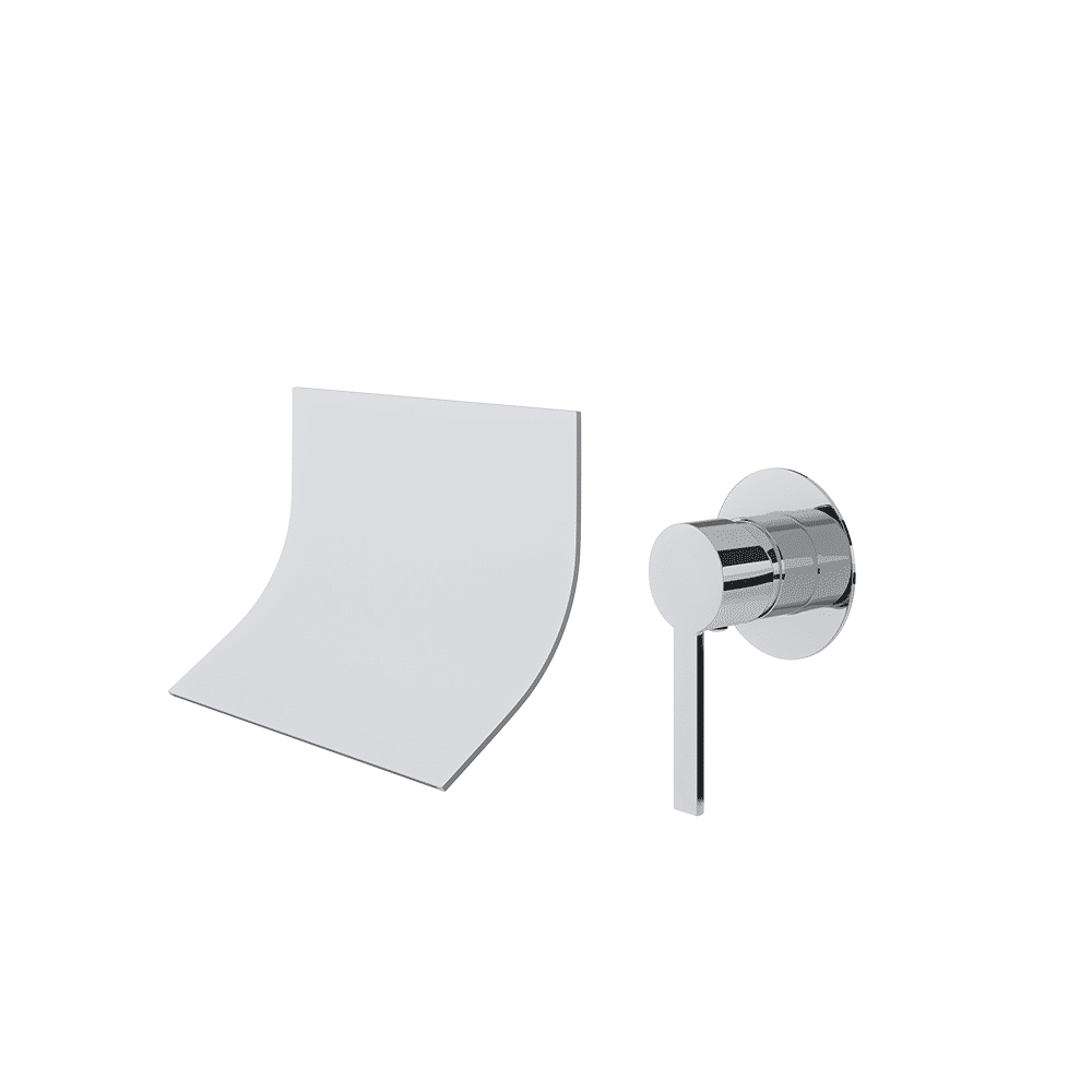 Ramon Soler Drako Misturador Lavabo Parede Cascata Extraplana Cromado