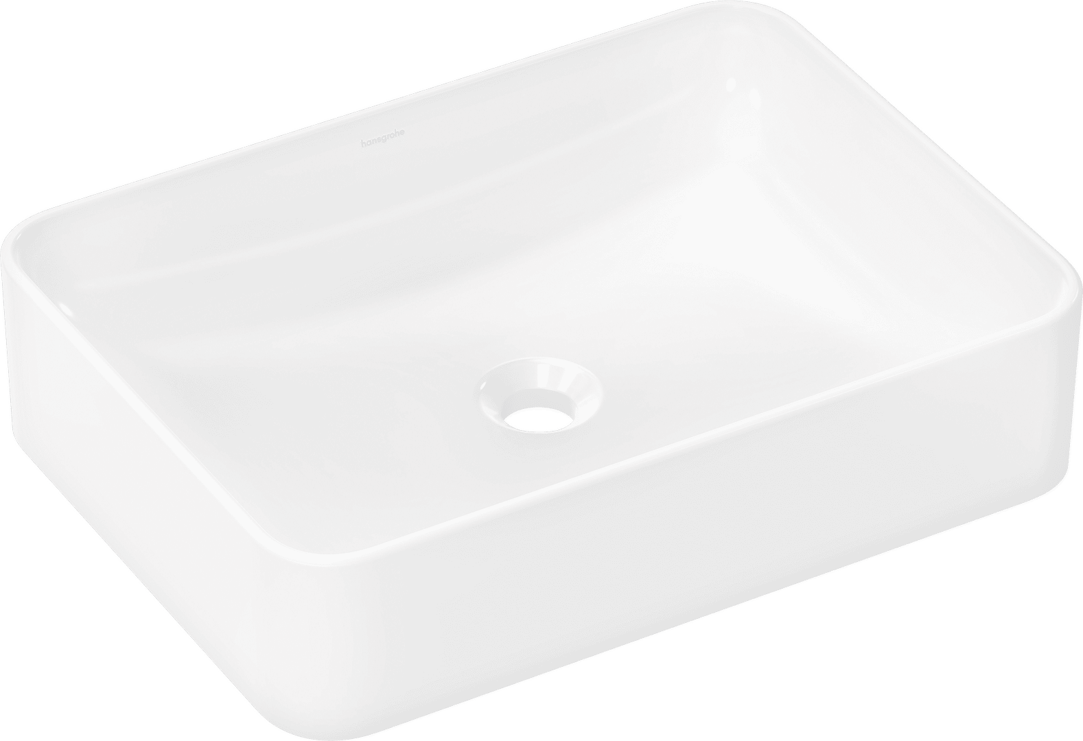 hansgrohe Xuniva Q Cuba de Lavabo 550/400mm Sem Furo para Torneira e Sem Transb
