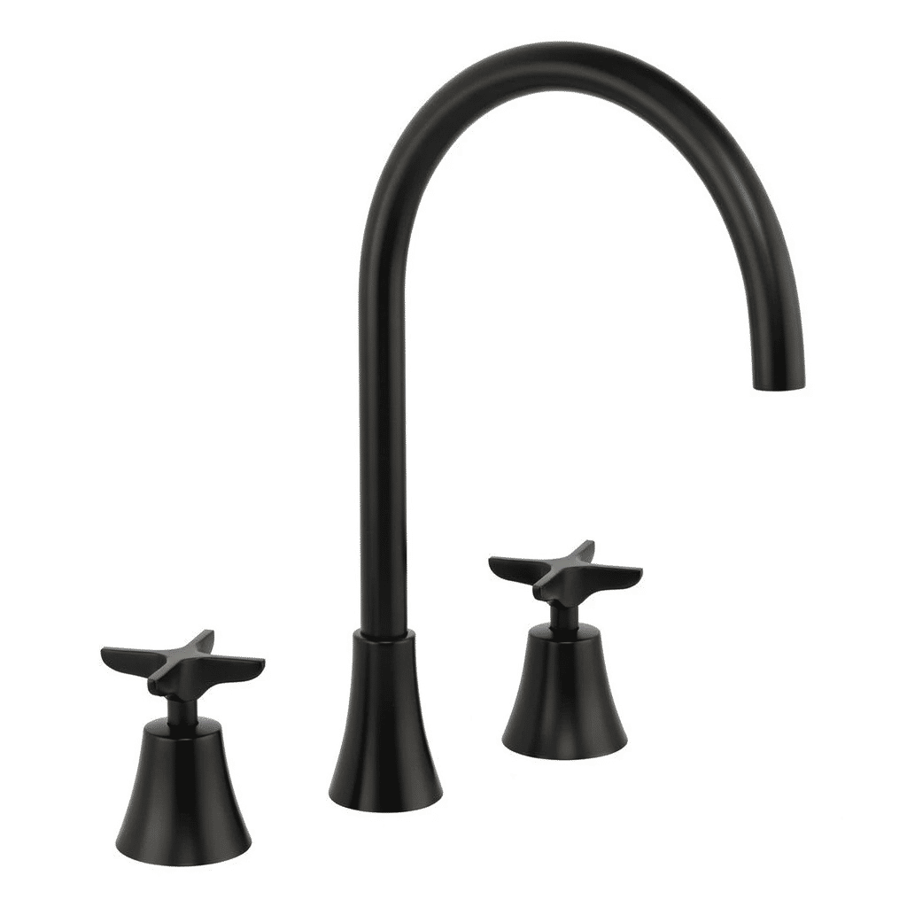 Ramon Soler Adagio Misturadora Lavabo Bica Alta Giratória Preto Fosco