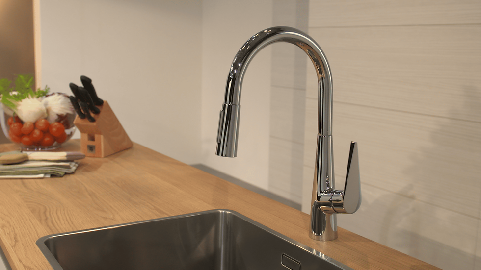 Miniatura: Hansgrohe Talis M51 Torneira de Cozinha Monocomando 200 com Ducha Extraível 2 J