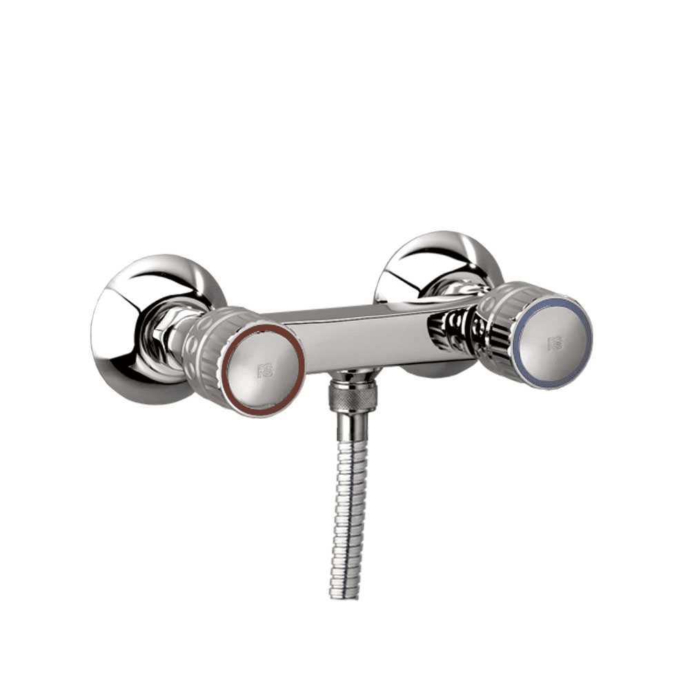 Misturador de Chuveiro Ramon Soler Eco Bimando Cromado 110mm