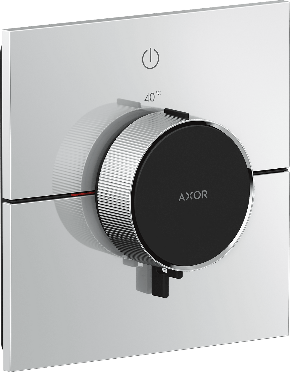 Miniatura: AXOR ShowerSelect ID Misturador Termostático Square 1 Função