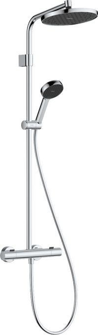 Miniatura: Hansgrohe Activera S Ducha De Coluna 240mm 1 Jato EcoSmart Com Ecostat Fine C3 