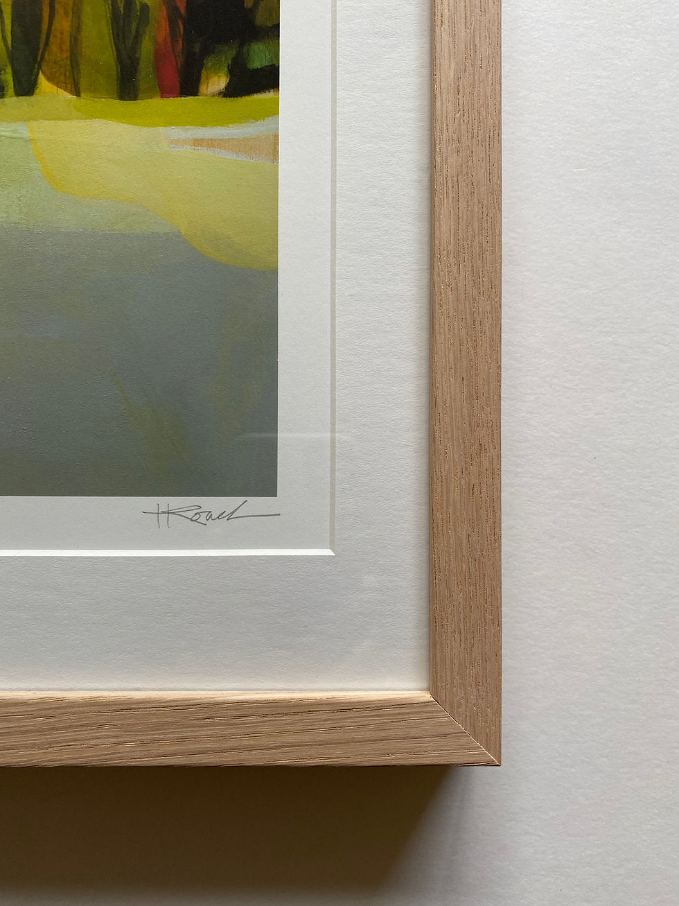 Thumbnail: Framed A2 Limited Edition Yellow Road Print