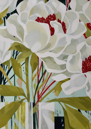 White Blooms detail