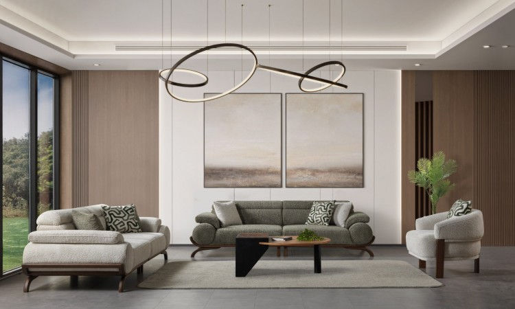 Sirus Sofagarnitur – türkisches Sofa-Set mit Dreisitzer und Sessel
