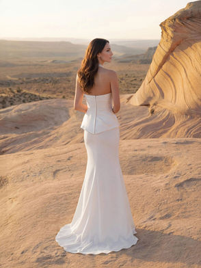 Pronovias Veliene Brautkleid 02 Back bei Marie Bernal