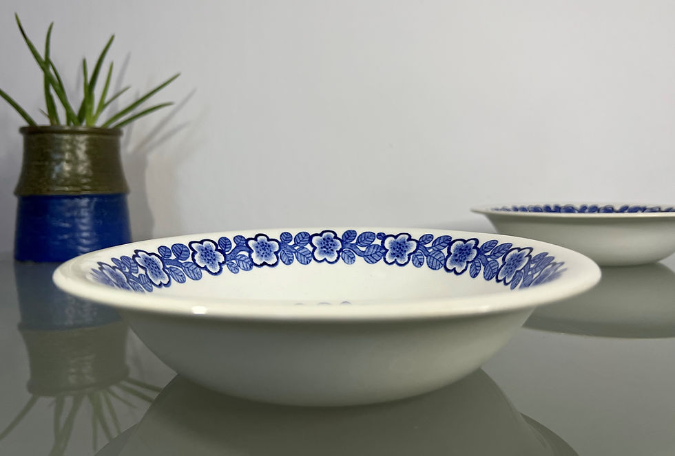 縮圖：Arabia Kullervo Deep Plate / Bowl by Raija Uosikkinen