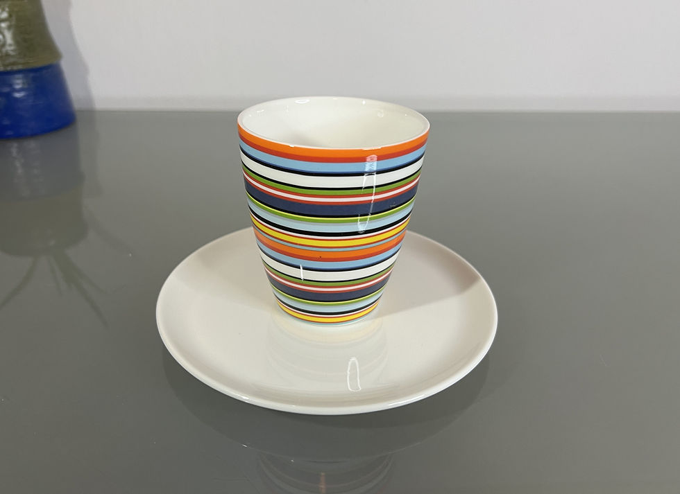 Thumbnail: Iittala Origo Mug with Saucer by Alfredo Häberli