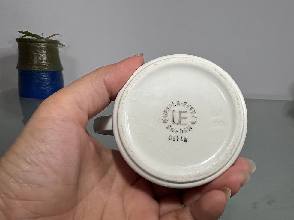 Thumbnail: Upsala-Ekeby Gefle Top Sauce Jar / Milk Jar