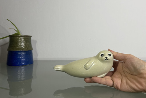 Lisa Larson, Seal Figurine for Gustavsberg | Nordic Retro Cat