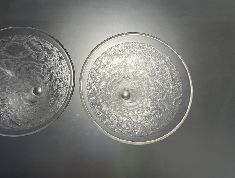縮圖：Kosta Boda Liqueur / Cocktail Crystal Glass x 2 by Elis Bergh