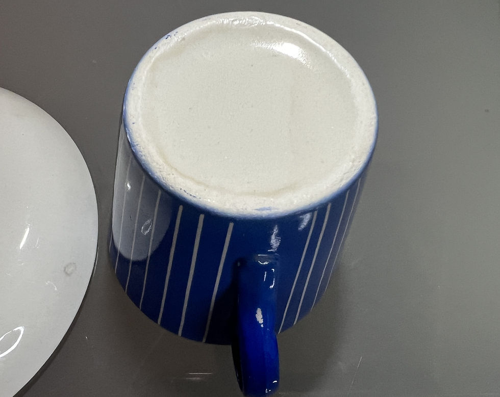 サムネイル： Gefle Zenit (Blue Version) Coffee Cup Set by Helmer Ringström