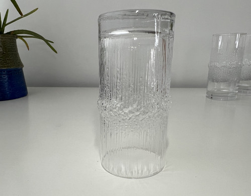 Iittala Niva Water Glass by Tapio Wirkkala | Nordic Retro Cat