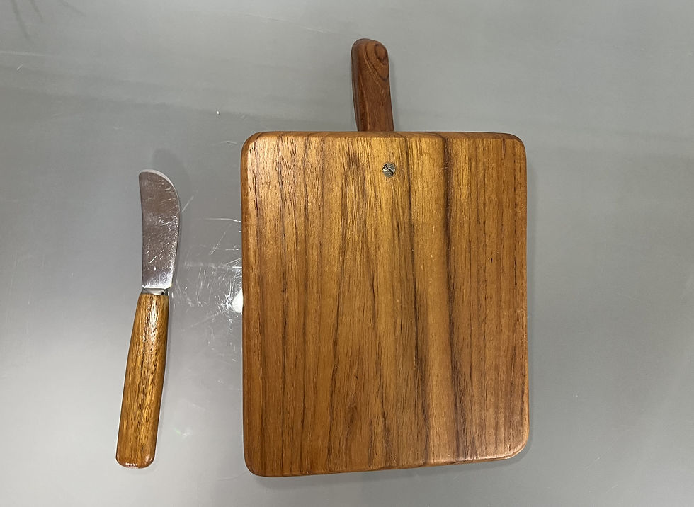 Thumbnail: Swedish Mid-Century Teak Cheese Board
