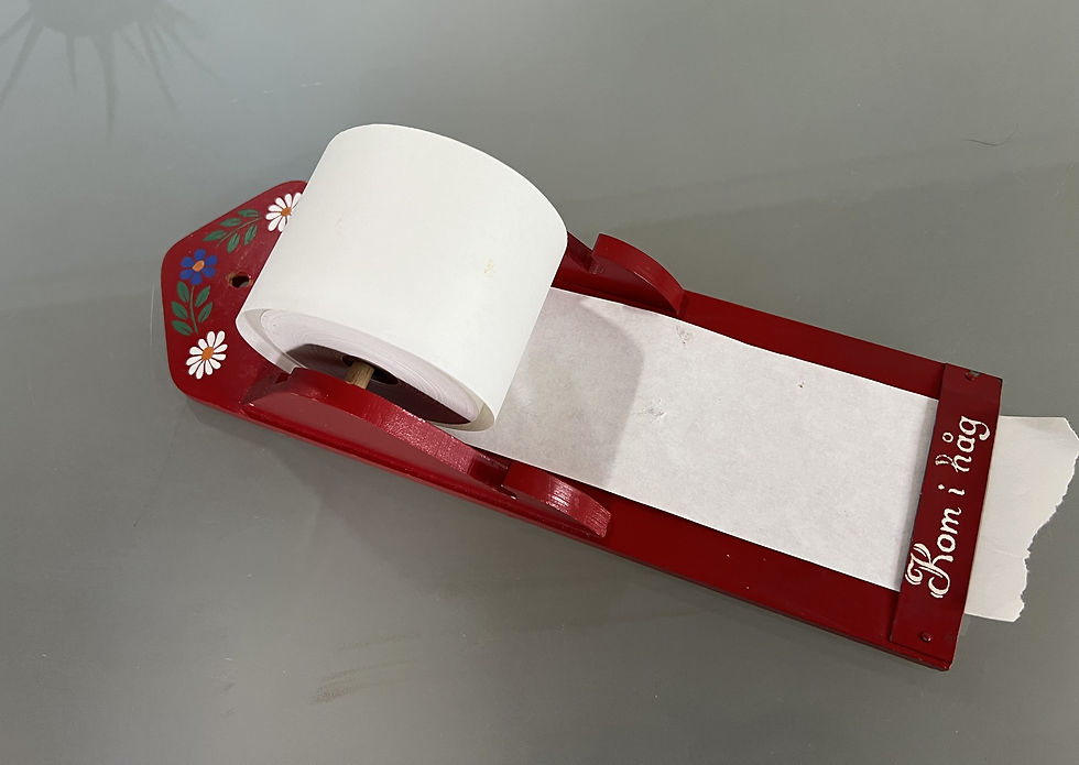 縮圖：Vintage Swedish Wall Notebook Holder from 1960s