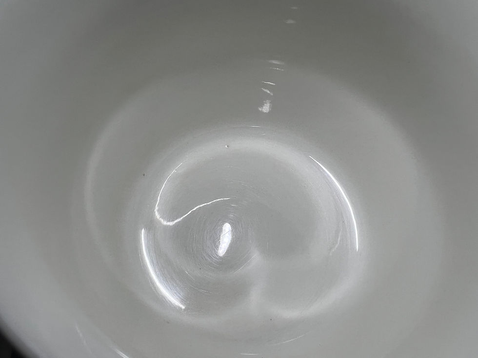 Thumbnail: Rörstrand Blåvinge, Large Tea Cup Set by Louise Adelborg