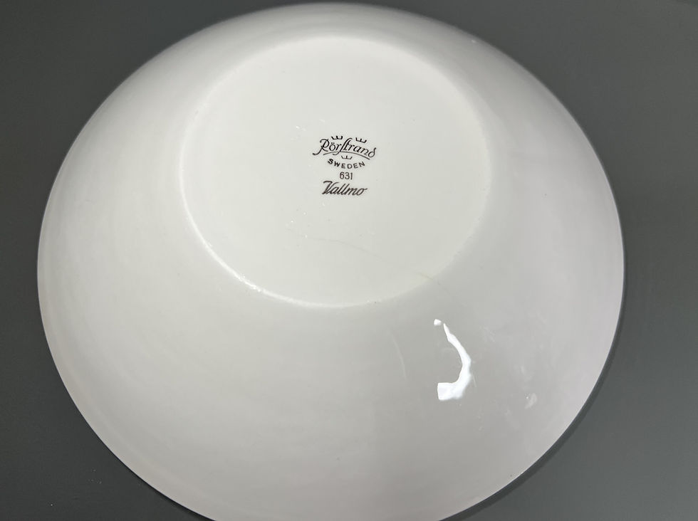 Thumbnail: Rörstrand Vallmo (Handpainted) Bowl/Deep Plate
