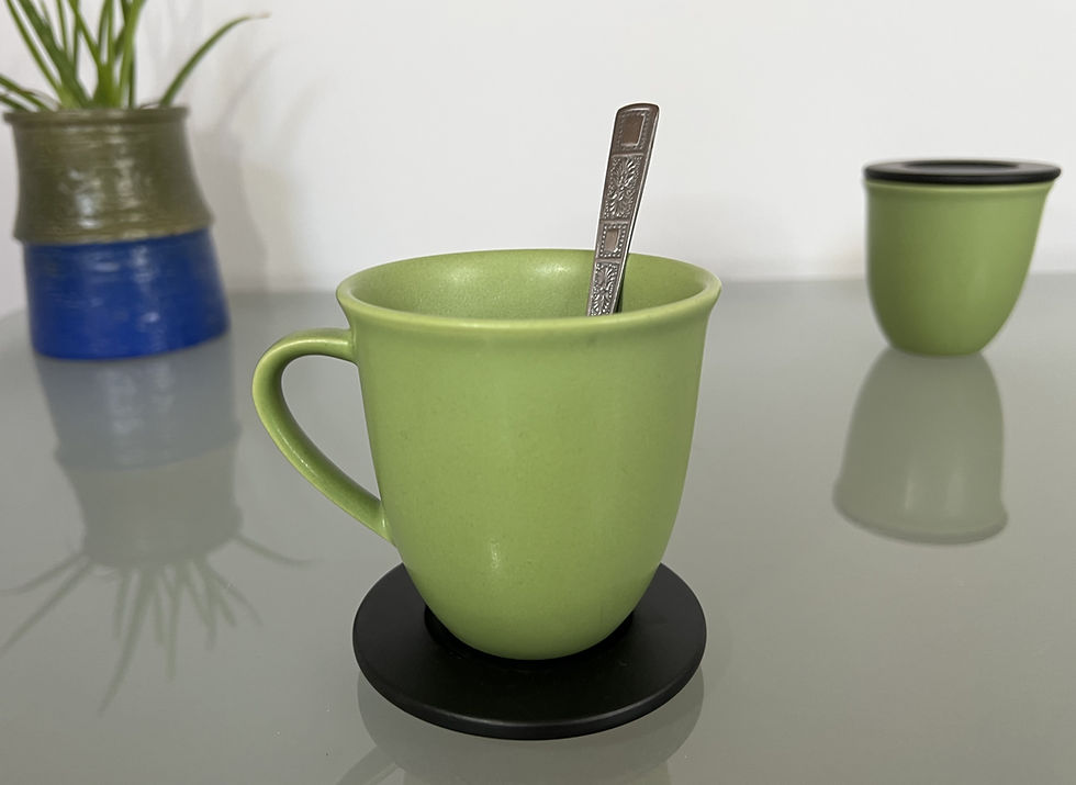 縮圖：Höganäs Olive Green 馬克杯/茶杯組