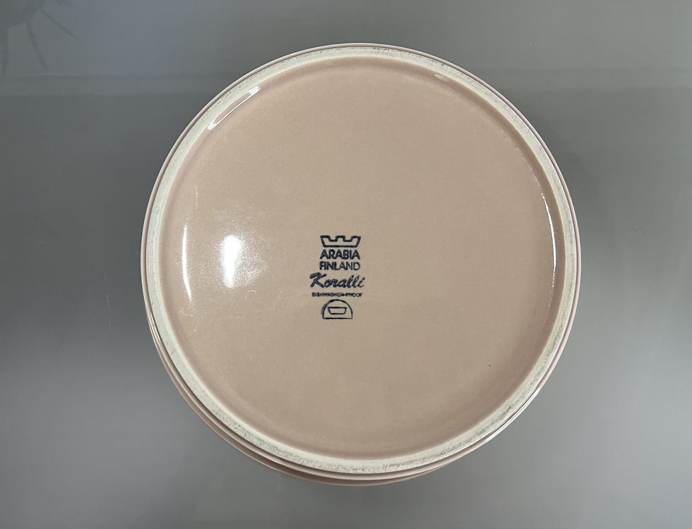 Thumbnail: Arabia Koralli Salad Bowl / Serving Bowl by Raija Uosikkinen