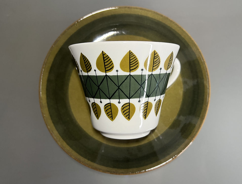 縮圖：Rörstrand Alba Tea Cup Set