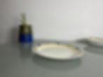 縮圖：Rörstrand Tuva Dinner Plate by Carl Harry Stålhane