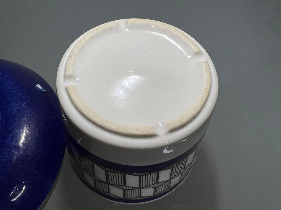 Thumbnail: Gefle Fyr (Blue Version) Coffee Cup Set by Arthur Percys