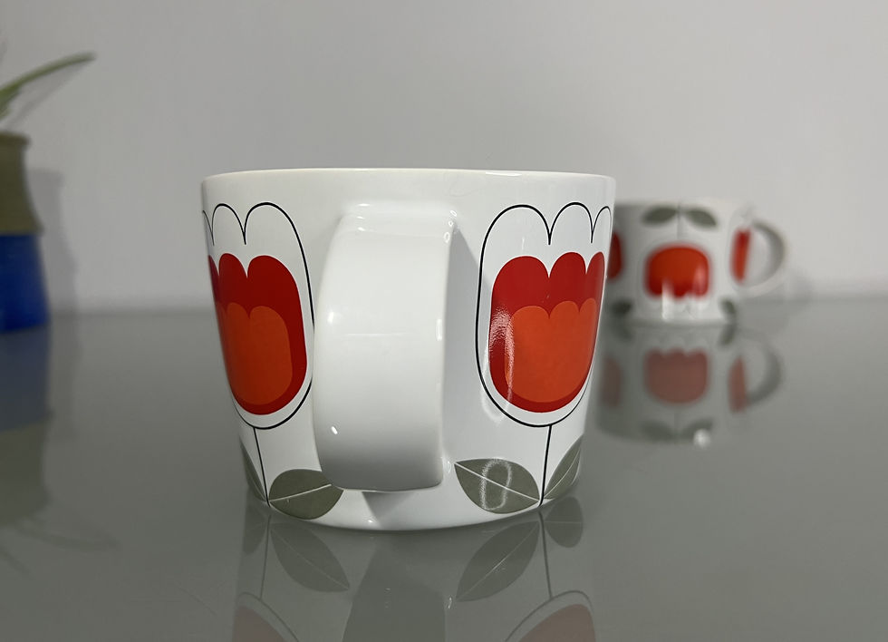 縮圖：Sagaform Red Tulip Big Mug by Camilla Engdahl