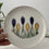 サムネイル： Gefle Crocus Dessert Plate, Handpainted