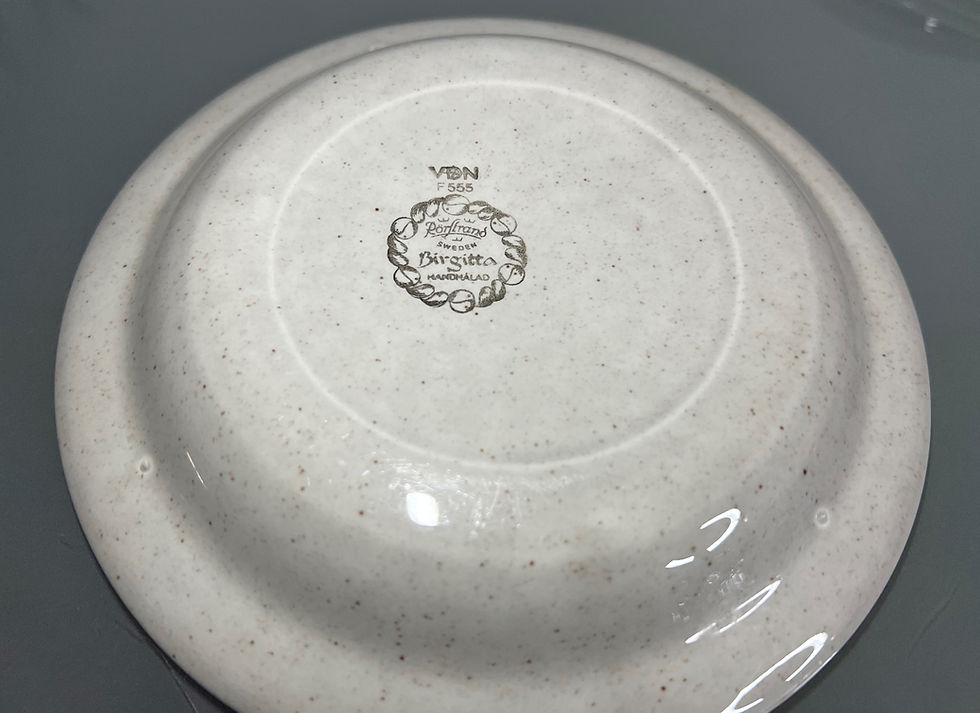 Thumbnail: Rörstrand Birgitta Dessert Plate by Jackie Lynd