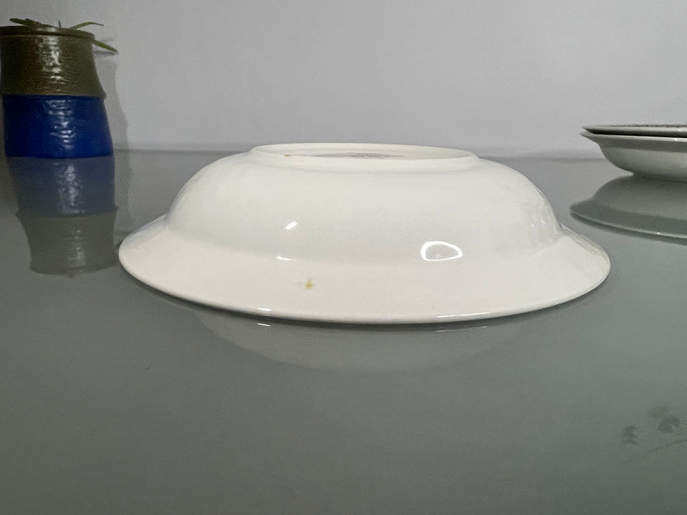 Thumbnail: Upsala-Ekeby Gefle Standard (Green) Deep Plate / Bowl by Berit Ternell