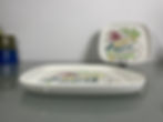 Thumbnail: Rörstrand Serverat Dinner Plate / Square Plate by Marianne Westman